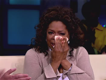 Oprah weeps as I win award after award!